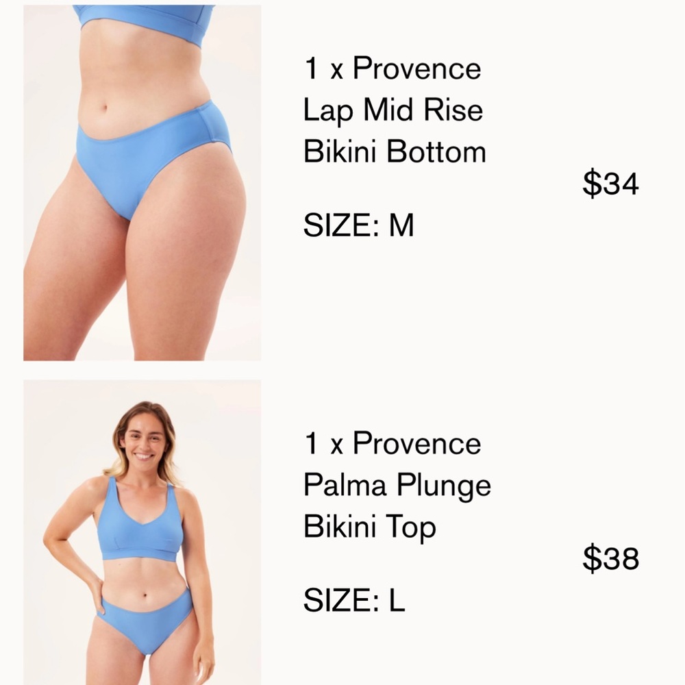 Girlfriend Collective Bikini Set